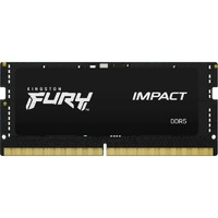 Kingston FURY Impact RAM Module for Notebook - 32 GB (2 x 16GB) - DDR5-5600/PC5-44800 DDR5 SDRAM - 5600 MHz Single-rank Memory - CL40 - 1.10 V - - -
