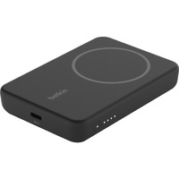 Belkin BOOST&uarr;CHARGE Power Bank - Black - For iPhone 13 Pro, iPhone 12 - 5000 mAh - Black