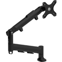 Atdec AWMS-DB Mounting Arm for Display, Curved Screen Display, Flat Panel Display, Monitor - Black - Height Adjustable - 1 Display(s) Supported - cm