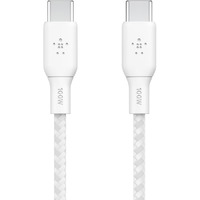 Belkin BOOST&uarr;CHARGE 3 m USB-C Data Transfer Cable for MacBook, MacBook Pro - 1 / Pack - First End: 1 x USB 2.0 Type C - Male - Second End: 1 x C