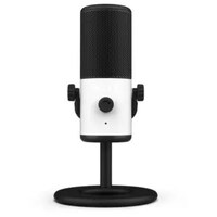 NZXT Capsule Mini Wired Microphone for Gaming, Live Streaming, Content Production, Studio, Speech - Matte White - 100 Hz to 10 kHz - 16 Ohm - - Boom