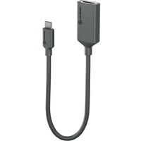 Alogic Elements 20 cm HDMI/USB-C A/V Cable for Audio/Video Device, Computer, Monitor, Notebook, Projector, Home Theater System - First End: 1 x USB C