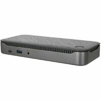 Targus DOCK710AUZ USB Type C Docking Station for Notebook/Monitor/Headphone/Speaker/Microphone - Silver - 4 Displays Supported - 8K, 4K - 7680 x 3840