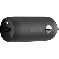 Belkin BoostCharge Auto Adapter - Universal Adapter - USB Type-C - For iPhone, MacBook - 12 V DC Input - 3 A Output - Black