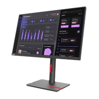 Lenovo ThinkVision T24i-30 24" Class Full HD LED Monitor - 16:9 - 23.8" Viewable - In-plane Switching (IPS) Technology - WLED Backlight - 1920 x 1080