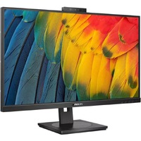 Philips 24B1U5301H 24" Class Webcam Full HD LCD Monitor - 16:9 - Textured Black - 23.8" Viewable - In-plane Switching (IPS) Technology - WLED - 1920