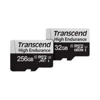 Transcend High Endurance 350V 32 GB Class 10/UHS-I (U1) microSDHC - 95 MB/s Read - 40 MB/s Write