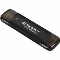 Transcend ESD310C 1 TB Portable Solid State Drive - External - Black - Desktop PC, Notebook, Gaming Console Device Supported - USB 3.2 (Gen 2) - 1050