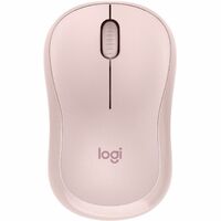 Logitech Silent M240 Mouse - Bluetooth - Optical - 3 Button(s) - 1 Programmable Button(s) - Rose - Wireless - 4000 dpi - Scroll Wheel - Small/Medium