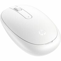 HP 240 Mouse - Bluetooth - Optical - 3 Button(s) - Lunar White - Wireless - 1600 dpi - Scroll Wheel - Symmetrical