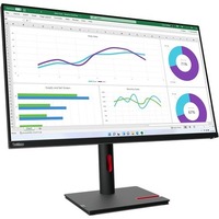 Lenovo ThinkVision T32h-30 32" Class WQHD LED Monitor - 16:9 - Raven Black - 31.5" Viewable - In-plane Switching (IPS) Technology - WLED Backlight -