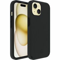 Incipio Duo Case for Apple iPhone 15 Smartphone - Soft-Touch Texture - Black - Impact Resistant, Bacterial Resistant, Scratch Resistant, Drop Bump