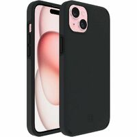Incipio Duo Case for Apple iPhone 15 Plus Smartphone - Soft-Touch Texture - Black - Scratch Resistant, Bacterial Resistant, Impact Resistant, Drop