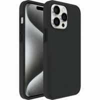 Incipio Duo Case for Apple iPhone 15 Pro Max Smartphone - Soft-Touch Texture - Black - Bump Resistant, Drop Resistant, Impact Resistant, Bacterial