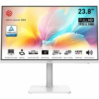 MSI Modern MD2412PW 24 Class Full HD LCD Monitor - 16:9 - 23.8 Viewable - In-plane Switching (IPS) Technology - 1920 x 1080 - Adaptive Sync - 1 ms