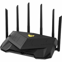 TUF TUF-AX6000 Wi-Fi 6 IEEE 802.11 a/b/g/n/ac/ax Ethernet Wireless Router - Dual Band - 2.40 GHz ISM Band - 5 GHz UNII Band - 6 x Antenna(6 x - 744 -
