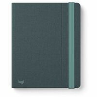 Logitech Casa Keyboard/Cover Case (Book Fold) for 25.4 cm (10") to 43.2 cm (17") Notebook, Tablet, Cable, Stationary - Classic Chic - Plastic, Rubber