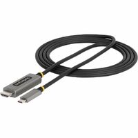 StarTech.com 6ft (2m) USB-C to HDMI Adapter Cable, 8K 60Hz, 4K 144Hz, HDR10, USB Type-C to HDMI 2.1 Converter, USB-C/USB4/TB3/4 Compatible - First 1