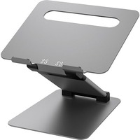 Alogic ElitePlus Height Adjustable Notebook Stand - Aluminium - Space Gray