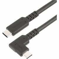StarTech.com 6ft (2m) Rugged Right Angle USB-C Cable, USB 3.2 Gen 1 (5 Gbps), USB C to C Data Transfer Cable, 100W PD, 4K 60Hz,