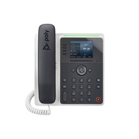 Poly Edge E220 IP Phone and PoE-enabled