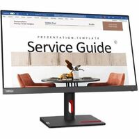 Lenovo ThinkVision S24i-30 24" Class Full HD LED Monitor - 16:9 - Storm Grey - 23.8" Viewable - In-plane Switching (IPS) Technology - WLED Backlight