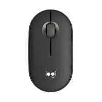 Logitech Pebble 2 M350s Mouse - Bluetooth - USB - Optical - 3 Button(s) - Tonal Graphite - Wireless - 4000 dpi - Scroll Wheel - Symmetrical