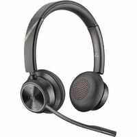 Poly Savi 7300 Office 7320 Wireless On-ear, Over-the-head Stereo Headset - Microsoft Teams Certification - Binaural - Supra-aural - 17983.2 cm - DECT
