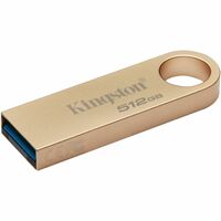 Kingston DataTraveler SE9 G3 512 GB USB 3.2 (Gen 1) Type A Flash Drive - 220 MB/s Read Speed - 100 MB/s Write Speed