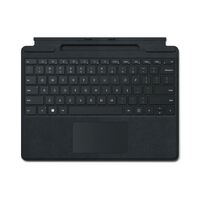 Microsoft Signature Keyboard/Cover Case Surface Pro 8, Surface Pro 9, Surface Pro X, Surface Pro 10, Surface Pro 11 Tablet - English Keyboard - Black