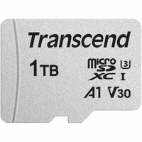 Transcend 1 TB Class 10/UHS-I (U3) V30 microSDXC - 100 MB/s Read - 85 MB/s Write - 5 Year Warranty