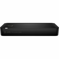 Poly Studio G62 Video Conference Equipment - Large Room Size Supported - Black - For Meeting Room, Video Conferencing - 3840 x 2