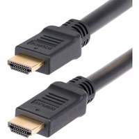 StarTech.com 15m (49.2ft) Active HDMI 2.0 Cable, CMP, Plenum Rated, High Speed HDMI Cable, 4K 60Hz, HDR10/HDCP 2.2/ARC - Route this Active High Speed