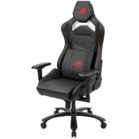 ROG Chariot X Core gaming chair in racing-car style featuring an adjustable high-density foam headrest memory-foam lumbar support 4D adjustable