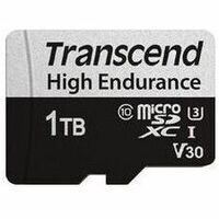 Transcend High Endurance USD350V 1 TB Class 10/UHS-I (U3) V30 microSDXC - 100 MB/s Read - 85 MB/s Write