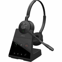 Jabra Engage 65 SE Wireless Over-the-head, On-ear Stereo Earset - Microsoft Teams Certification - Binaural - Supra-aural - 15000 cm - DECT - 40 Hz to