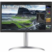 LG UltraFine 27UQ850V-W 27" Class 4K UHD LED Monitor - 16:9 - Textured Black - 27" Viewable - In-plane Switching (IPS) Black Technology - LED - 3840