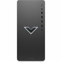 VICTUS TG02-0000a TG02-0053a Gaming Desktop Computer - AMD Ryzen 5 5600G - 16 GB - 512 GB SSD - Tower - Mica Silver Metal - AMD B550A Chip - Windows