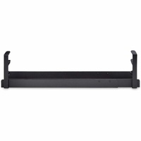 StarTech.com Under Desk Cable Management Tray, Length Adjustable, Clamp-On Installation, No Drilling Required, Black - Length adjustable cable tray