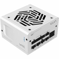 FSP 1000W VITA GM ATX3.1 GOLD MODULAR WHITE PSU supports PCIe 12V-2x6 features Platinum certification LLC Resonant-converter Topology Japanese and