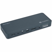Kensington SD5900T Thunderbolt 4 Docking Station for Notebook/Monitor - Charging Capability - Memory Card Reader - SD - Midnight Blue - Desktop - 4 -