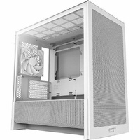 NZXT CC-H31FW-01 Computer Case - Micro ATX, Mini ITX Motherboard Supported - Mid-tower - Galvanized Cold Rolled Steel (SGCC), Tempered Glass - White