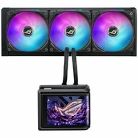 ROG Ryuo IV SLC 360 ARGB with shortened tubing maximizes a clean aesthetic movable curved 6.7-inch AMOLED display supports naked-eye video or system