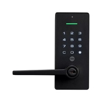 Yale Libi Digital Lever Keyed Matte Black