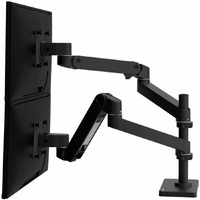 LX PRO ARM DUAL DISPLAY STACKING WCB