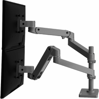 LX PRO ARM DUAL DISPLAY STACKING DIG