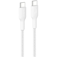 BoostCharge Pro USB-C TO USB-C 240W 2.0 Braided PCR Cable 1M White