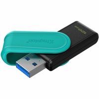 128GB DT EXODIA S PORTABLE USB 3.2 GEN 1 (BLACK/TURQUOISE)