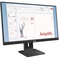 ThinkVision E24-40 23.8inch FHD monitor IPS 1920 x 1080 16:9 Anti-Glare Low Blue Light VGA+DP+HDMI input Integrated Speaker Tilt Swivel Lift Pivot 3Y