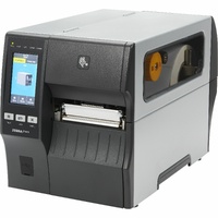 TT Printer ZT411 4in 203 dpi UK/AU/JP/EU Cords Serial USB 10/100 Ethernet Bluetooth 5.3/MFi USB Host Wi-Fi 6 802.11 AX Card: Rest of World ROW EZPL